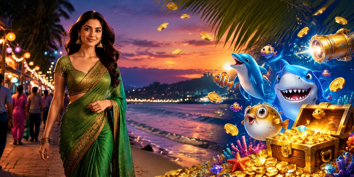 Chennai Marina Beach and festive entertainment